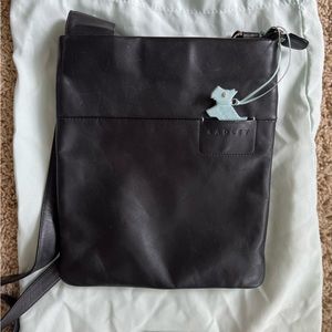 Radley London black leather crossbody